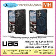 [Authentic] UAG Urban Armor Gear Monarch Pro Kevlar with Magnetic Compatible Series Case For Samsung Galaxy S24 Ultra MH