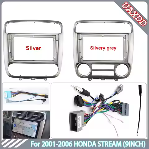 2 Din Car Android DVD Player Car Accessories Radio Trim Plastic Dashboard Screens Audio Frame Cables