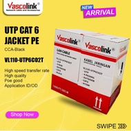 Vascolink UTP Cat6 CCA Outdoor VL110-UTP6C02T Black, PE