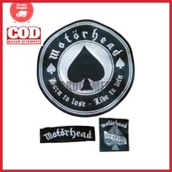 Patch Bordir Besar Emblem Bordir Jaket Punggung Backpatch Motorhead