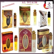 [Ready Stock] AL NUAIM " WHITE BLACK ARABIAN OUDH MUQALLAT CHOCOLATE MUSK " Non Alcoholic Attar Roll