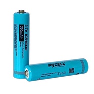 {TATLLr} Pkcell Button Top Aaa Icr10440 3.7v Liion Lithium Rechargeable Battery 10440 For Headlamp M