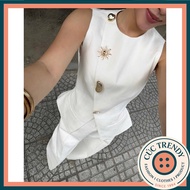 Collection of High-Fashion Metal Button Combos, Women's Vest Button Combos, Women's Shirt Button Com