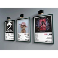 American Singer Lady Gaga Music Album Cover Fame Monster Poster Room Canvas Painting Print Art Home 