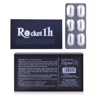 Viên uống Rocket 1h hộp vỉ 6 viên