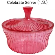 Tupperware Level Celebrate Server 1.5L / Roza Bowl 2.2L /Punch Bowl Ladle 6L/ Preludio Bowl 550ML