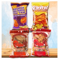 50g/ 80g Keropok Ikan Kelantan Cap Menara [Original / Sira Mas Madu], Keropok Ikan Tom Yam/ Ubi Sira madu[OmyFood]