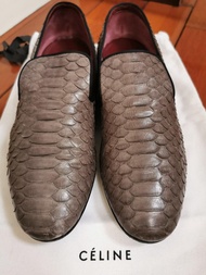 蛇皮 Celine loafers slip on Ysl gucci