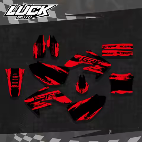 New Style TEAM GRAPHICS BACKGROUNDS DECALS STICKERS Kits For Honda CRF250 CRF250R CRF 250 250R 2008 