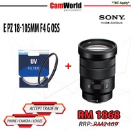 SONY E PZ 18-105MM F4 OSS With UV FILTER (SONY MALAYSIA)