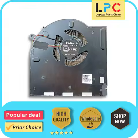 GPU Gaming Cooling Fan For DELL Alienware M17 R3 R4 FM7J FM7H 0CNV63 0H5TYJ NEW Original DC 12V 1A D
