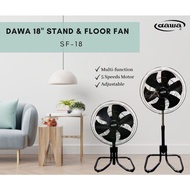 Dawa stand Fan 18” (2 IN 1) 6 BLADE/ DAWA KIPAS ANGIN 18”