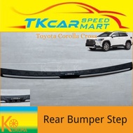 [READY STOCK] TOYOTA COROLLA CROSS ALL NEW ( KURUMA ) HIGH QUALITY REAR BUMPER STEP PROTECTOR WITH C