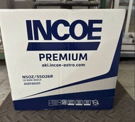 Aki Incoe Premium N50Z Aki Mobil Asli Original 100%