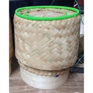 Sticky Rice Container Width 13 Cm. Height 15 Cm.sticky Box