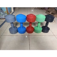 COLORFUL PLASTIC DUMBBELL 4KG