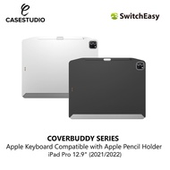 Switcheasy Coverbuddy Case for iPad Pro 12.9" (2021/2022) Apple Keyboard Compatible with Apple Pencil Holder