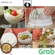 GUARANTEED ORIGINAL SALAD CUTTER BOWL - SALAD CUTTER - PRACTICAL VEGETABLE CUTTER CODE 714