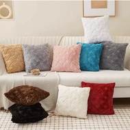 2pcs,Multipurpose 3D Home Cushion Cover Soft Square Throw Pillow case punda,2pcs ,18/16inches