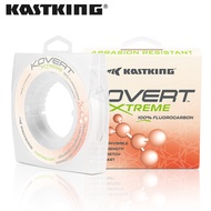 KastKing Kovert Xtreme 100% Fluorocarbon Fishing line 4-50LB Fishing Leader Extreme Clarity Fast Sinking Shock Resistant Ultra-Low Visibility High Abrasion Resistance