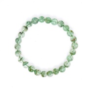 寶麗金珠寶-天然翡翠綠幽靈水晶手珠