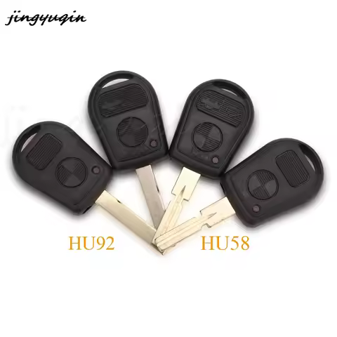 jingyuqin 2/3 Buttons Replacement Remote Car Key Shell Case Fob For BMW E31 E32 E34 E36 E38 E39 E46 