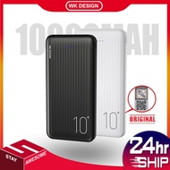 WK Design WP-129 Joy Series 10000mAh Powerbank With Type-C & Micro Input Fast Charging Portable Powe