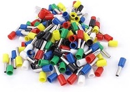 Uxcell AWG14 Wire Copper Crimp Connector Insulated Ferrule Terminal with 120 Piece