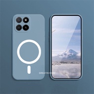 For Honor X5b GFY-LX2/X5b Plus GFY-LX2P Phone Case Magnetic Circle Wireless Charging Sticker Soft TP