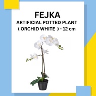 FEJKA Artificial potted plant ( Orchid white ) - 12 cm