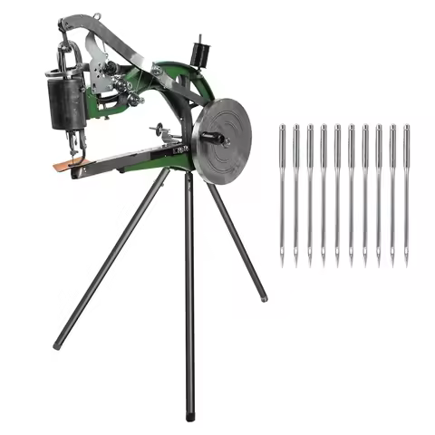 Metal Manual Sewing Machine Hand Type Semiautomatic Manual Metal Nylon/Cotton Line Shoe Repair Sewin