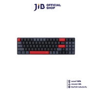 WIRELESS KEYBOARD (คีย์บอร์ดไร้สาย) REDRAGON ASHE PRO (BLACK-GRAY-RED) (LOW PROFILE BROWN SWITCH RGB
