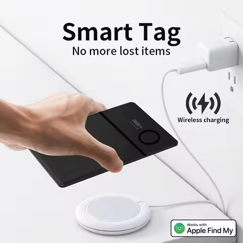 Smart Card Tag for Apple Airtag card find my apple tracker Bags Wallet Suitcase Bags Key Finder Blue