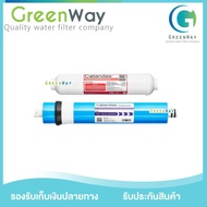 Colandas ไส้กรองเมมเบรน RO + ไส้กรอง Post Carbon ขนาด 10 นิ้ว (ขั้นตอนที่ 4-5) สำหรับเครื่อง RO รุ่น