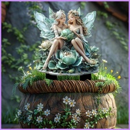 Outdoor Fairy Decor 2D Fairies Sign for Yard Waterproof Ornaments Sign for Yard Patio Walkway Outdoo