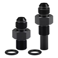 AN6 to 1/4 NPSM Transmission Oil Cooler Line Adapter Fitting for GM 4L80E60E Transmission Aluminum O