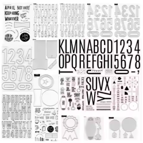 2024 NEW Transparent Clear Silicone Stamp/Seal for DIY scrapbooking/photo album Decorative clear sta