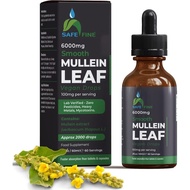 MulleinLeafExtractDrops2floz(60ml)–AlcoholFreeLiquidHerbalSupplementforLungSupport–Vegan,Non-GMO–Dro