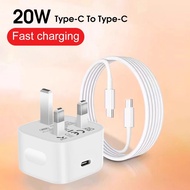Suntaiho PD 20W Charger Original UK Plug 5A Fast Charging USB-C Type-C to IOS 12 13 14 15 16 for iPh