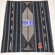 Sarung Hitam Donggala Wadimor Atlas Motif BHS Polos Batik Elegant