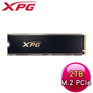 ADATA 威剛 XPG GAMMIX S70 PRO 2TB PCIe 4.0 Gen4x4 M.2 SSD固態硬碟
