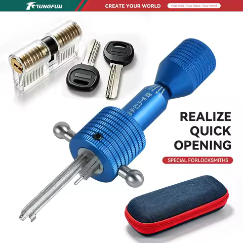 KABA MUL-78 Key Decoder Tool Positive Groove AB Positioning Single Slot Lock Pick Lock Opening Tool 