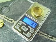 金殻己售，剩機芯//古董 14K 0.585 18.3克 實金 BULOVA 寶路華 ACCUTRON TUNING FORK 音叉 CAL.2182 IN HOUSE 自家 機芯 手錶錶面 霸的 P