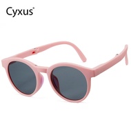 Cyxus Folding Polarized Sunglasses For Children 7-12 Years Old  Foldable Shades For Kids Anti-glare 