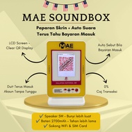 Maybank Soundbox MAE LCD Soundbox – Model 2025  Paparan LCD Terang + Bunyi Jelas | 0% MDR | WiFi/SIM