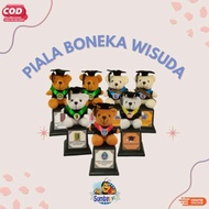 Piala Boneka Wisuda TK SD SMP SMK SMA UNIVERSITAS