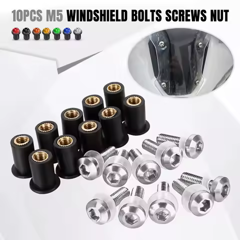 For Ducati 748 916 996 998 749 999 848 1098 1198 Panigale899 959 1199 1299 10PCS M5 Motorcycle Winds