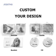 CUSTOM MINI CD KEYCHAIN with NFC TAG