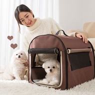 Pet car bag dog outdoor portable kennel four seasons universal outdoor cat bag medium and large dog pet pet kennel four seasons dog/cat house indoor outdoor small large dog house