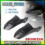 HONDA VARIO150 VARIO125 REAR HUGGER BLACK / CARBON REAR INNER FENDER VARIO MUDGUARD BELAKANG MAGAT T